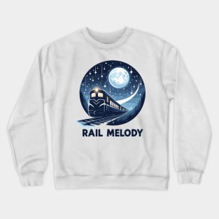 Locomotive, Rail Melody Crewneck Sweatshirt